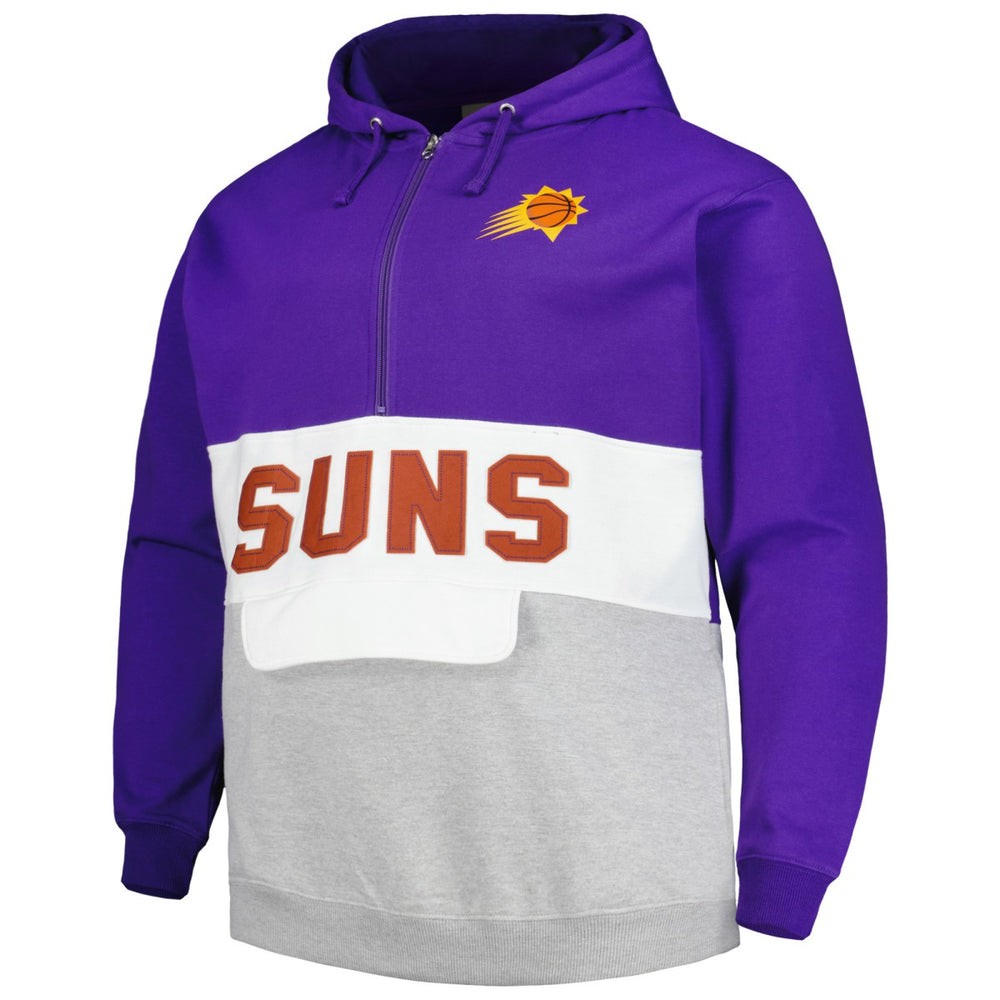Fanatics Phoenix Suns Big & Tall Anorak Half-Zip Hoodie