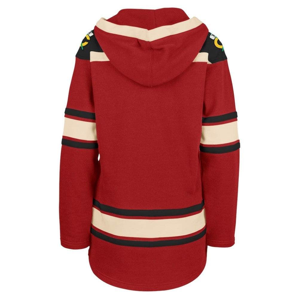 NHL Chicago Blackhawks '47 Women's Superior Lacer Pullover Hoodie