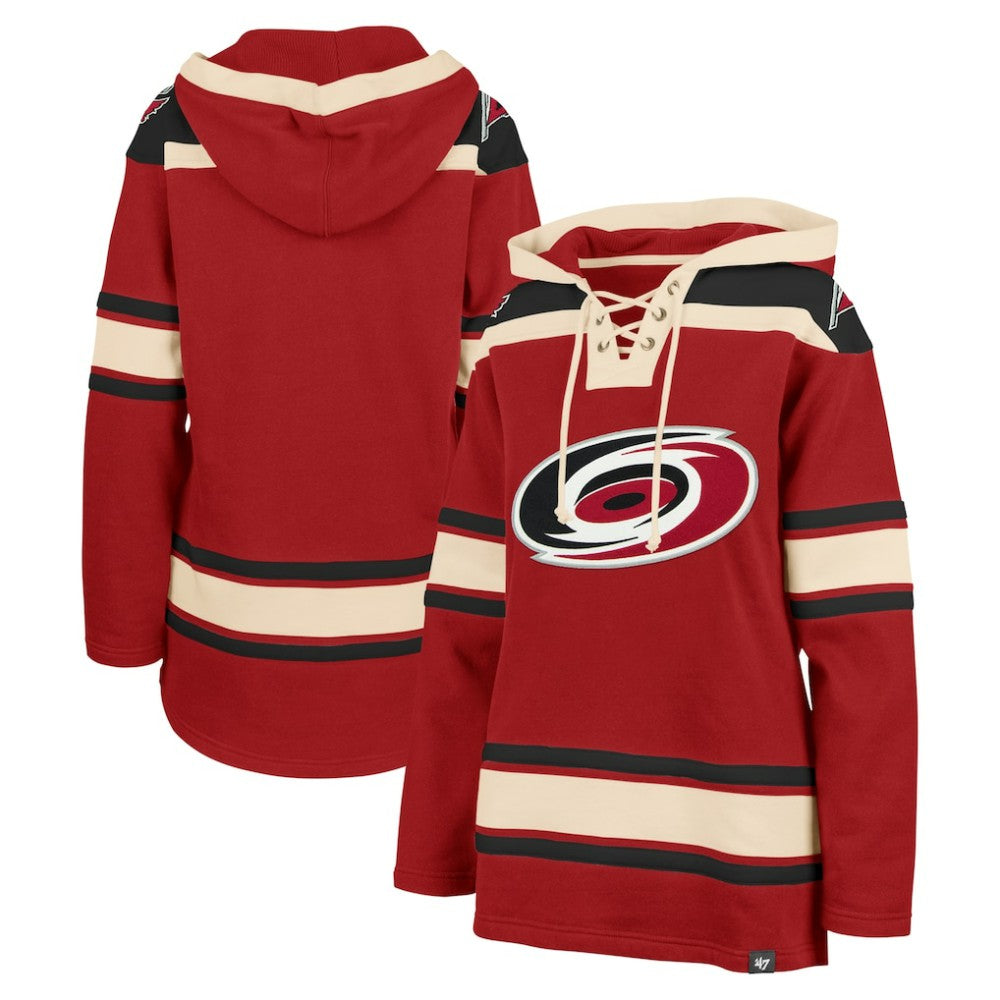 NHL Carolina Hurricanes '47 Women's Superior Lacer Pullover Hoodie