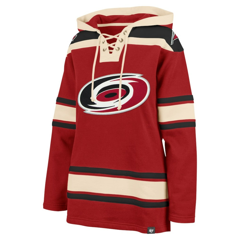 NHL Carolina Hurricanes '47 Women's Superior Lacer Pullover Hoodie