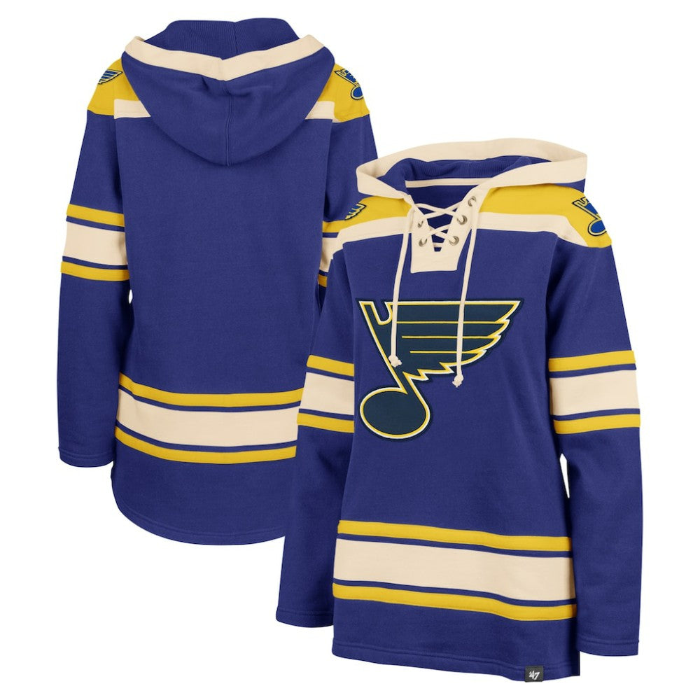NHL St. Louis Blues '47 Women's Superior Lacer Pullover Hoodie