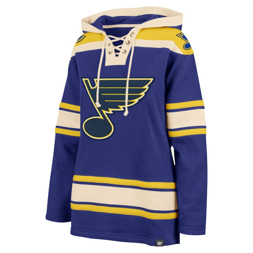 NHL St. Louis Blues '47 Women's Superior Lacer Pullover Hoodie