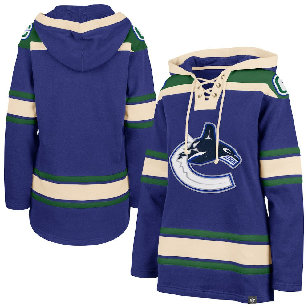 NHL Vancouver Canucks '47 Women's Superior Lacer Pullover Hoodie
