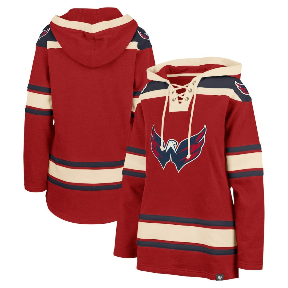 NHL Washington Capitals '47 Women's Superior Lacer Pullover Hoodie
