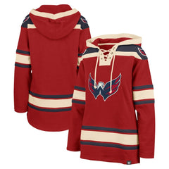 NHL Washington Capitals '47 Women's Superior Lacer Pullover Hoodie