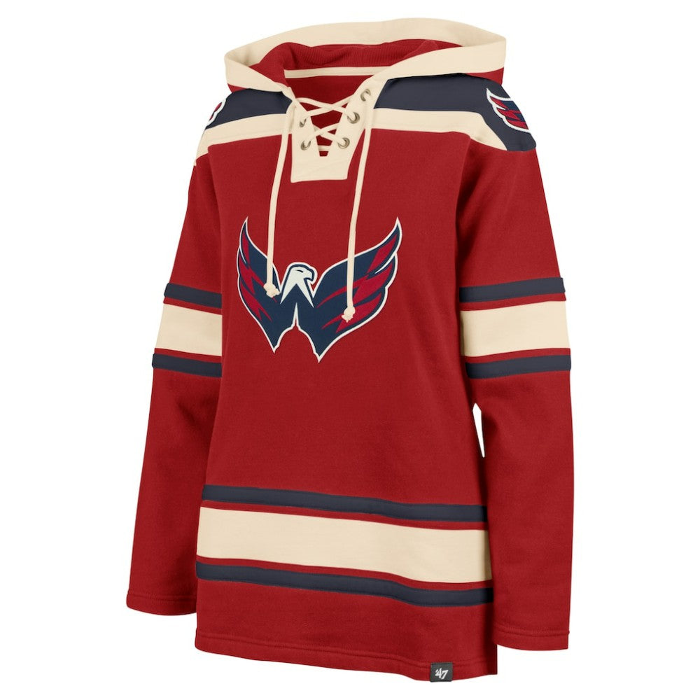 NHL Washington Capitals '47 Women's Superior Lacer Pullover Hoodie