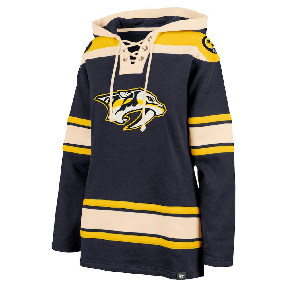 NHL Nashville Predators '47 Women's Superior Lacer Pullover Hoodie