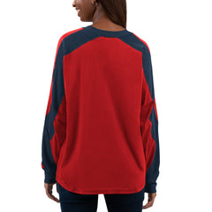 Red/Navy St. Louis Cardinals G-III 4Her by Carl Banks Women's Smash Raglan Long Sleeve T-Shirt