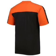 Orange/Black Baltimore Orioles Big & Tall Yoke Knit T-Shirt - Orange/Black