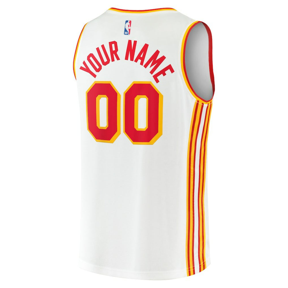 Fanatics Atlanta Hawks Youth Fast Break Replica Custom Jersey