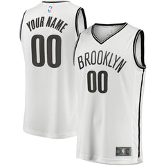 Fanatics Brooklyn Nets Youth Fast Break Replica Custom Jersey