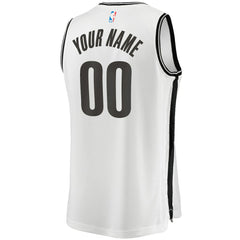 Fanatics Brooklyn Nets Youth Fast Break Replica Custom Jersey