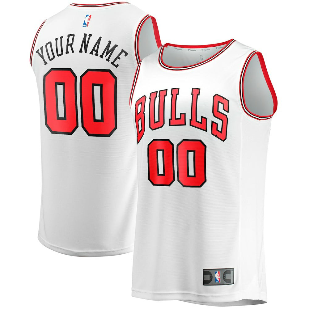 Fanatics Chicago Bulls Youth Fast Break Replica Custom Jersey sale