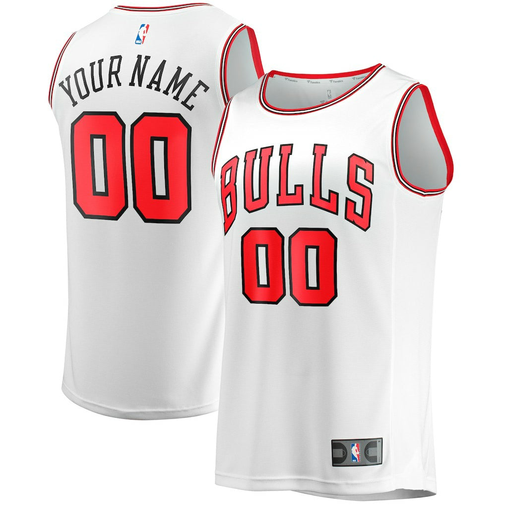 Fanatics Chicago Bulls Youth Fast Break Replica Custom Jersey sale