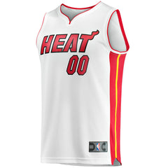 Fanatics Miami Heat Youth Fast Break Custom Replica Jersey