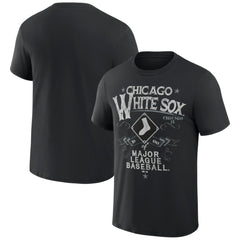 Black Chicago White Sox Darius Rucker Collection by Fanatics Beach Splatter T-Shirt