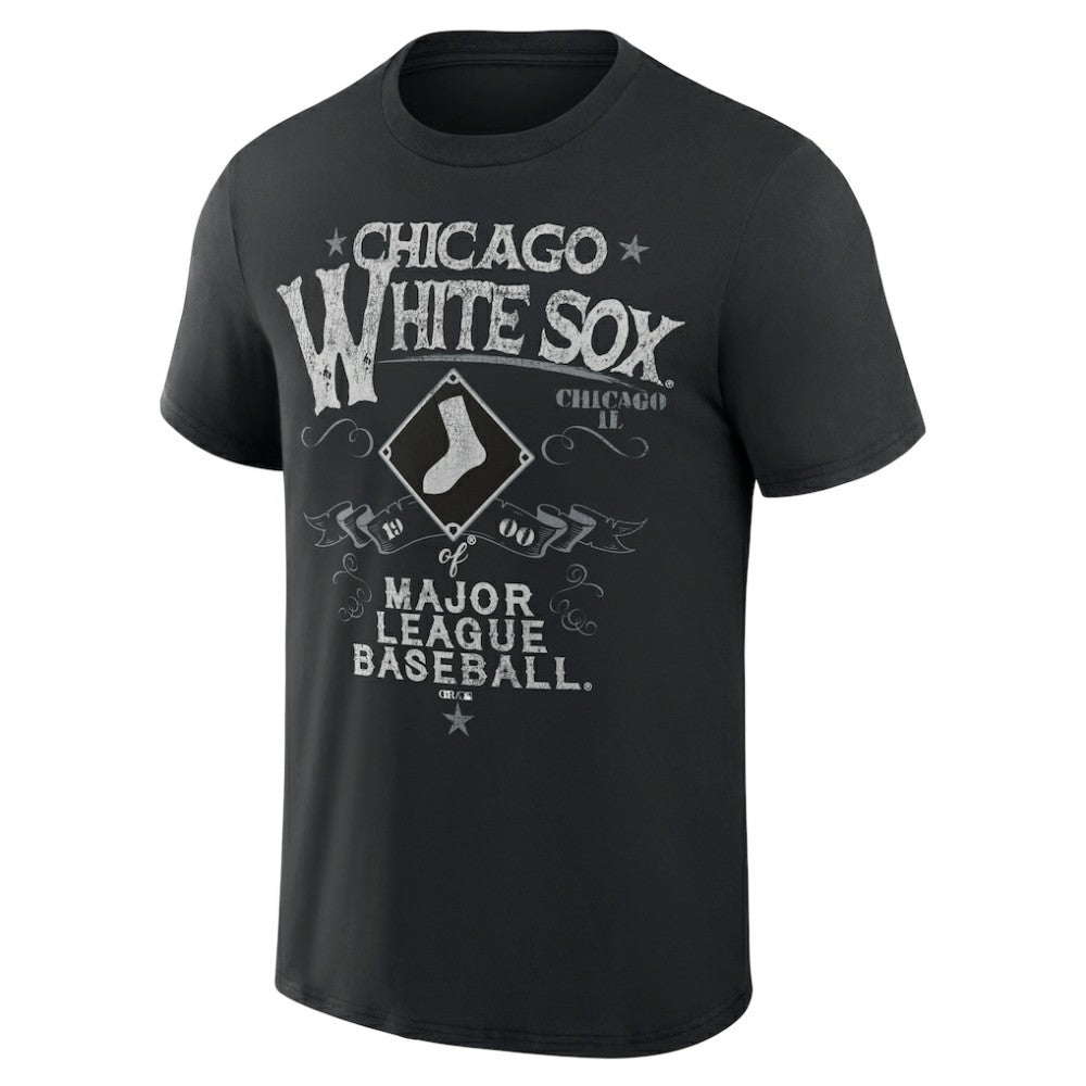 Black Chicago White Sox Darius Rucker Collection by Fanatics Beach Splatter T-Shirt