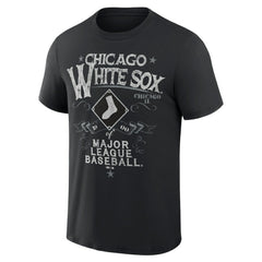 Black Chicago White Sox Darius Rucker Collection by Fanatics Beach Splatter T-Shirt