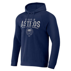 Navy Houston Astros Darius Rucker Collection by Fanatics Waffle-Knit Raglan Pullover Hoodie