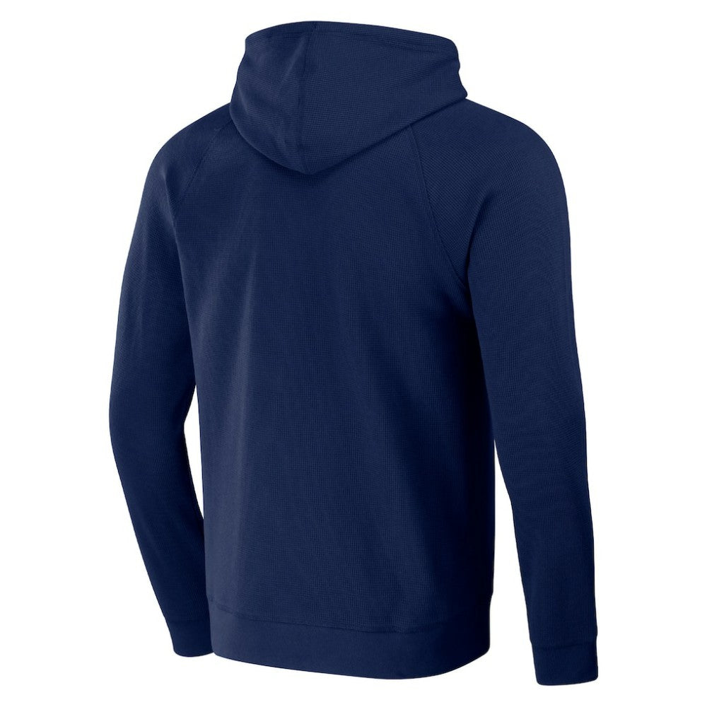 Navy Houston Astros Darius Rucker Collection by Fanatics Waffle-Knit Raglan Pullover Hoodie