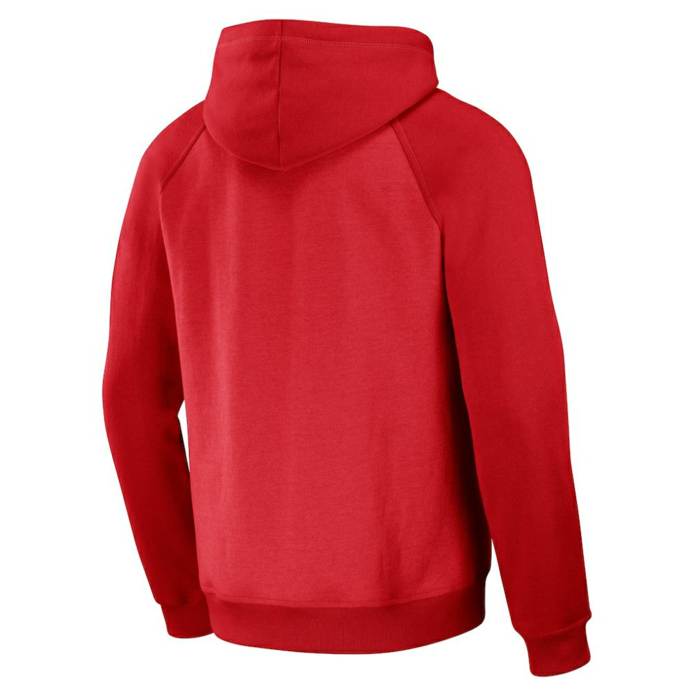 Red St. Louis Cardinals Darius Rucker Collection by Fanatics Raglan Full-Zip Hoodie