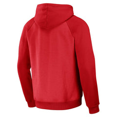 Red St. Louis Cardinals Darius Rucker Collection by Fanatics Raglan Full-Zip Hoodie