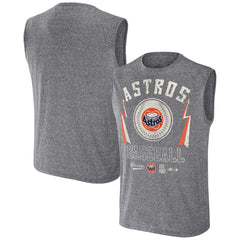 Charcoal Houston Astros Darius Rucker Collection by Fanatics Relaxed-Fit Muscle Tank Top