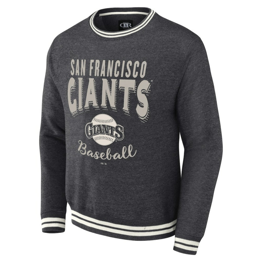 Heather Charcoal San Francisco Giants Darius Rucker Collection by Fanatics Vintage Pullover Sweatshirt