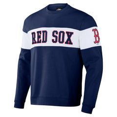 Navy Boston Red Sox Darius Rucker Collection by Fanatics Stripe Pullover Sweatshirt