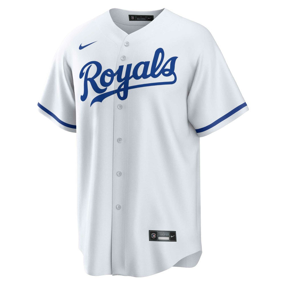 White Josh Taylor Kansas City Royals Nike Home Replica Player Jersey