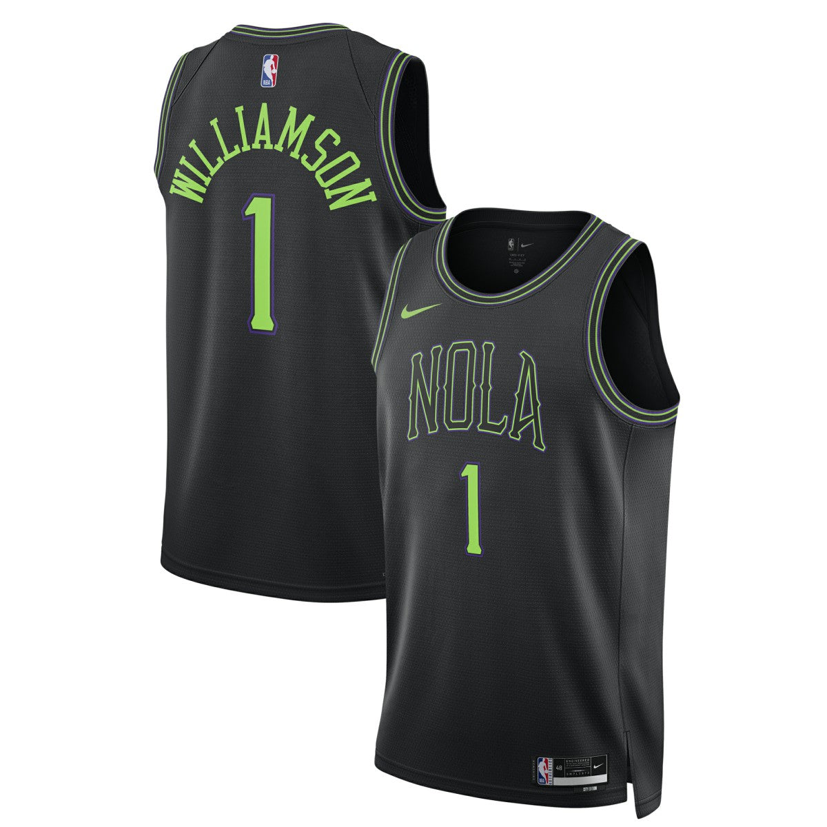 Nike Zion Williamson New Orleans Pelicans Unisex 2025/26 Swingman Jersey