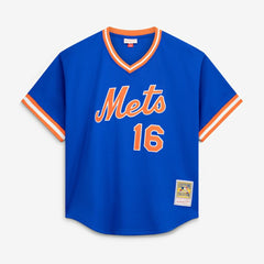 Royal Dwight Gooden New York Mets Mitchell & Ness Authentic Batting Practice Jersey