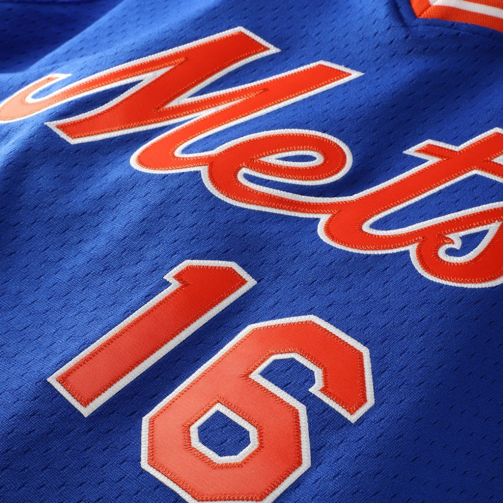 Royal Dwight Gooden New York Mets Mitchell & Ness Authentic Batting Practice Jersey