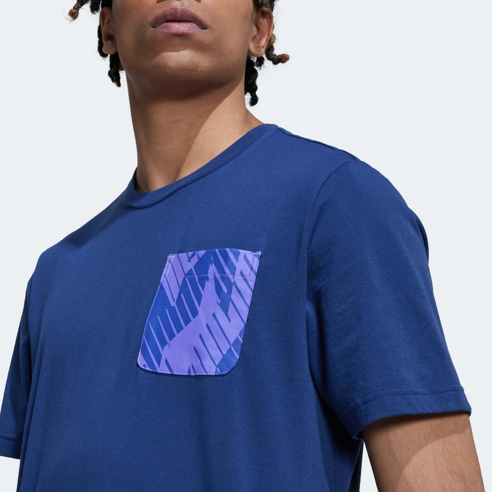 2022-23 Argentina Graphic Tee Night Indigo