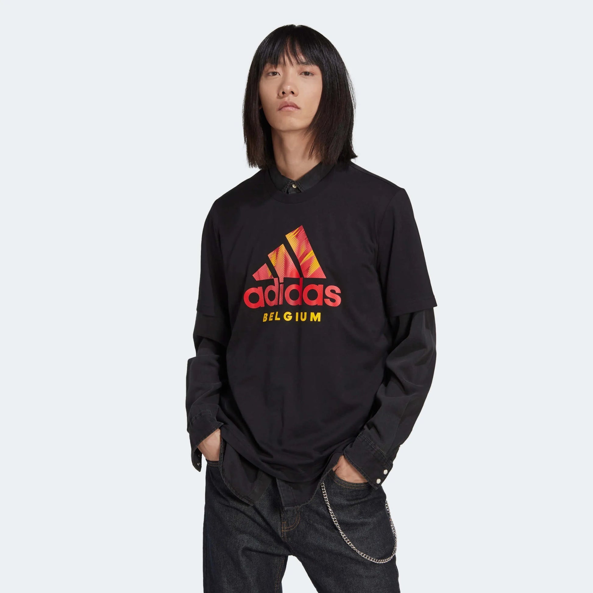 2022-23 Belgium DNA Graphic Tee - Black