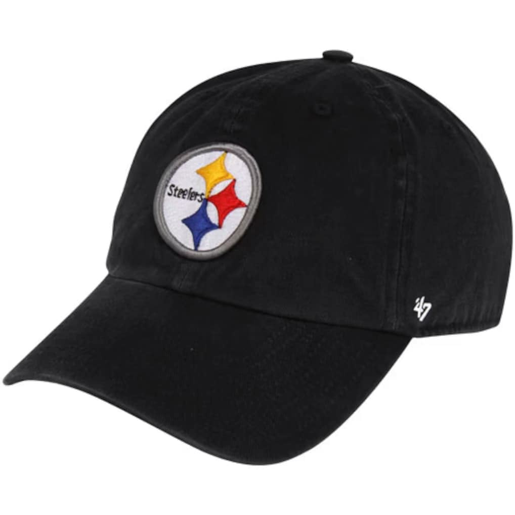 '47 Brand Cleanup Adjustable Hat - Pittsburgh Steelers Hats