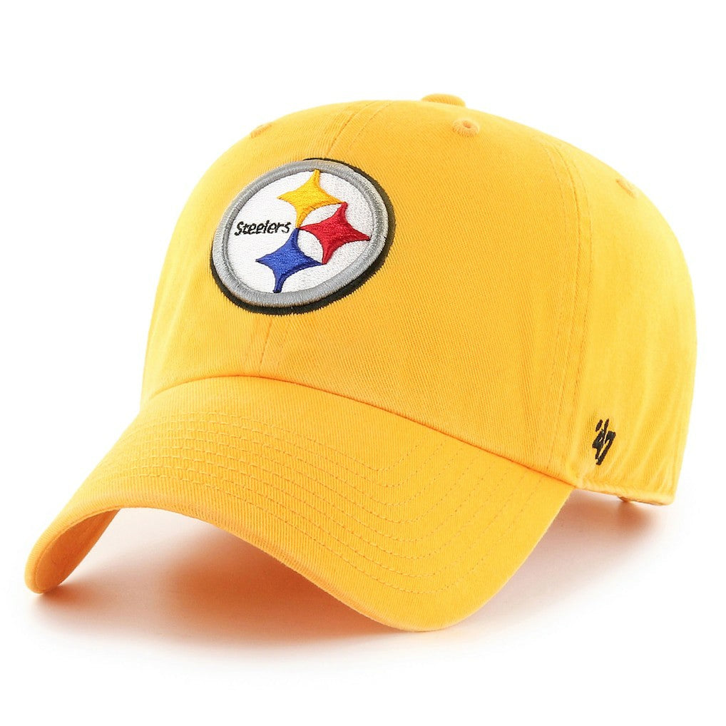 '47 Brand Cleanup Adjustable Hat - Pittsburgh Steelers Hats