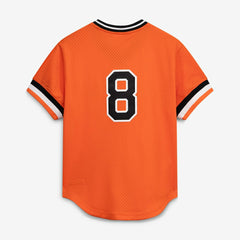 Orange Cal Ripken Jr. Baltimore Orioles Mitchell & Ness Authentic Batting Practice Jersey