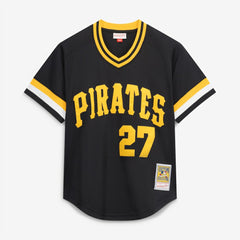 Black Kent Tekulve Pittsburgh Pirates Mitchell & Ness Authentic Batting Practice Jersey
