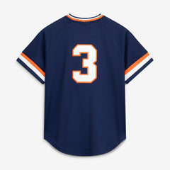 Navy Alan Trammell Detroit Tigers Mitchell & Ness Authentic Batting Practice Jersey