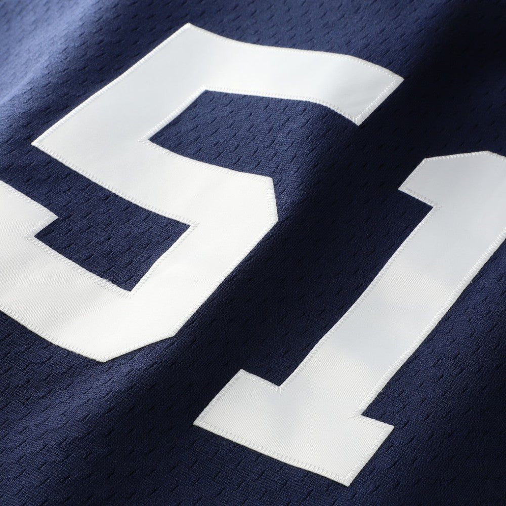 Navy Bernie Williams New York Yankees Mitchell & Ness Authentic Batting Practice Jersey