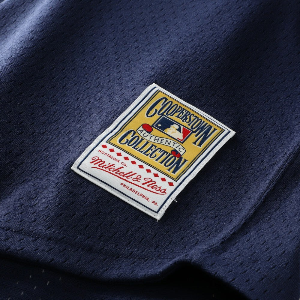 Navy Bernie Williams New York Yankees Mitchell & Ness Authentic Batting Practice Jersey