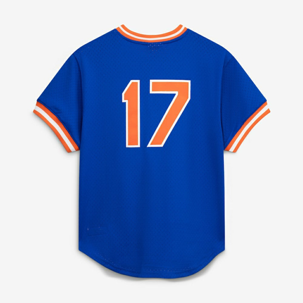 Royal Keith Hernandez New York Mets Mitchell & Ness Authentic Batting Practice Jersey