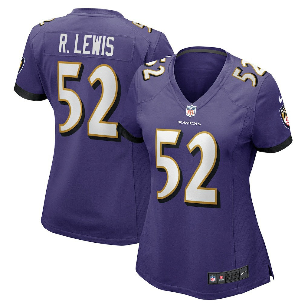 Ray Lewis  Women's Game Jersey - Baltimore Ravens Jerseys