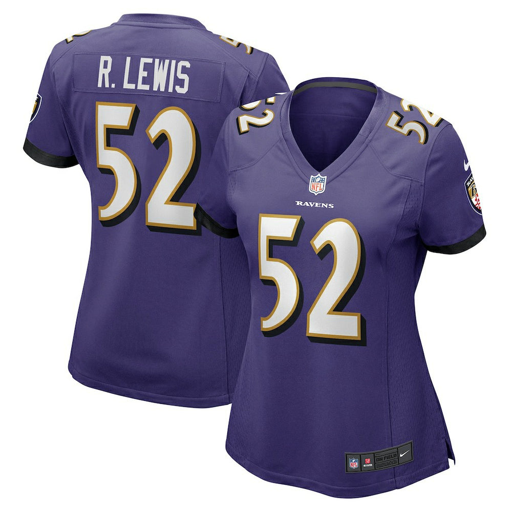 Ray Lewis  Women's Game Jersey - Baltimore Ravens Jerseys
