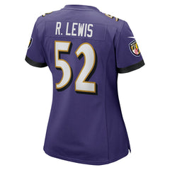 Ray Lewis  Women's Game Jersey - Baltimore Ravens Jerseys