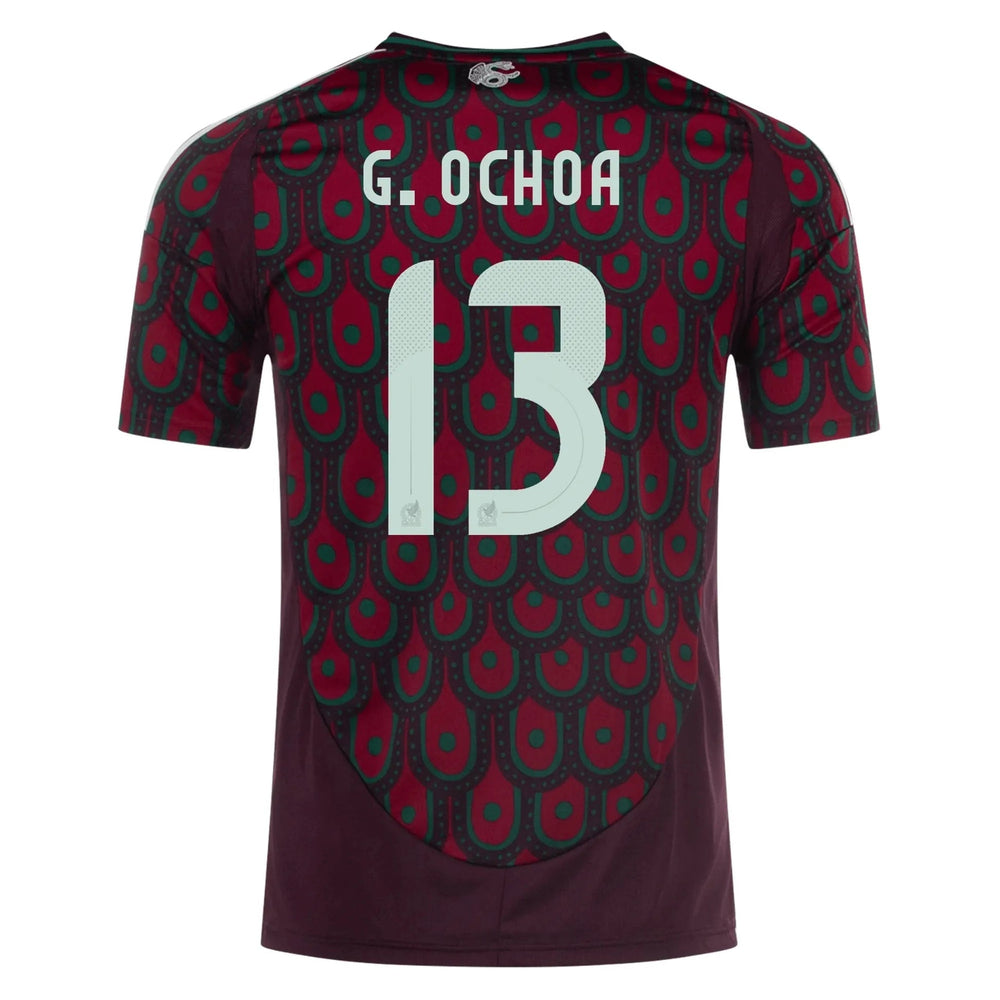 2024-25 Mexico Youth Stadium Home Soccer Jersey