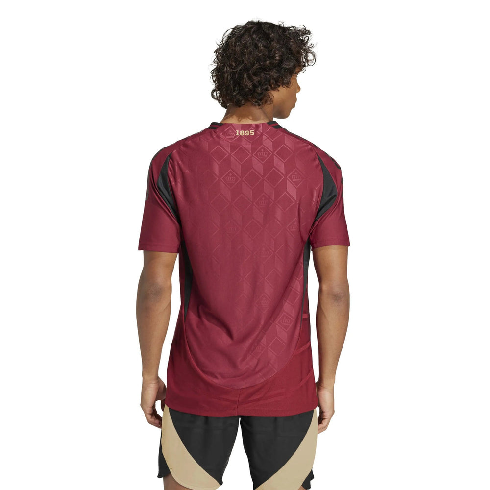 2024-25 Belgium Men's Authentic Home Soccer Jersey