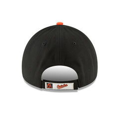 White Baltimore Orioles New Era Men's Logo League 9Forty Adjustable Hat