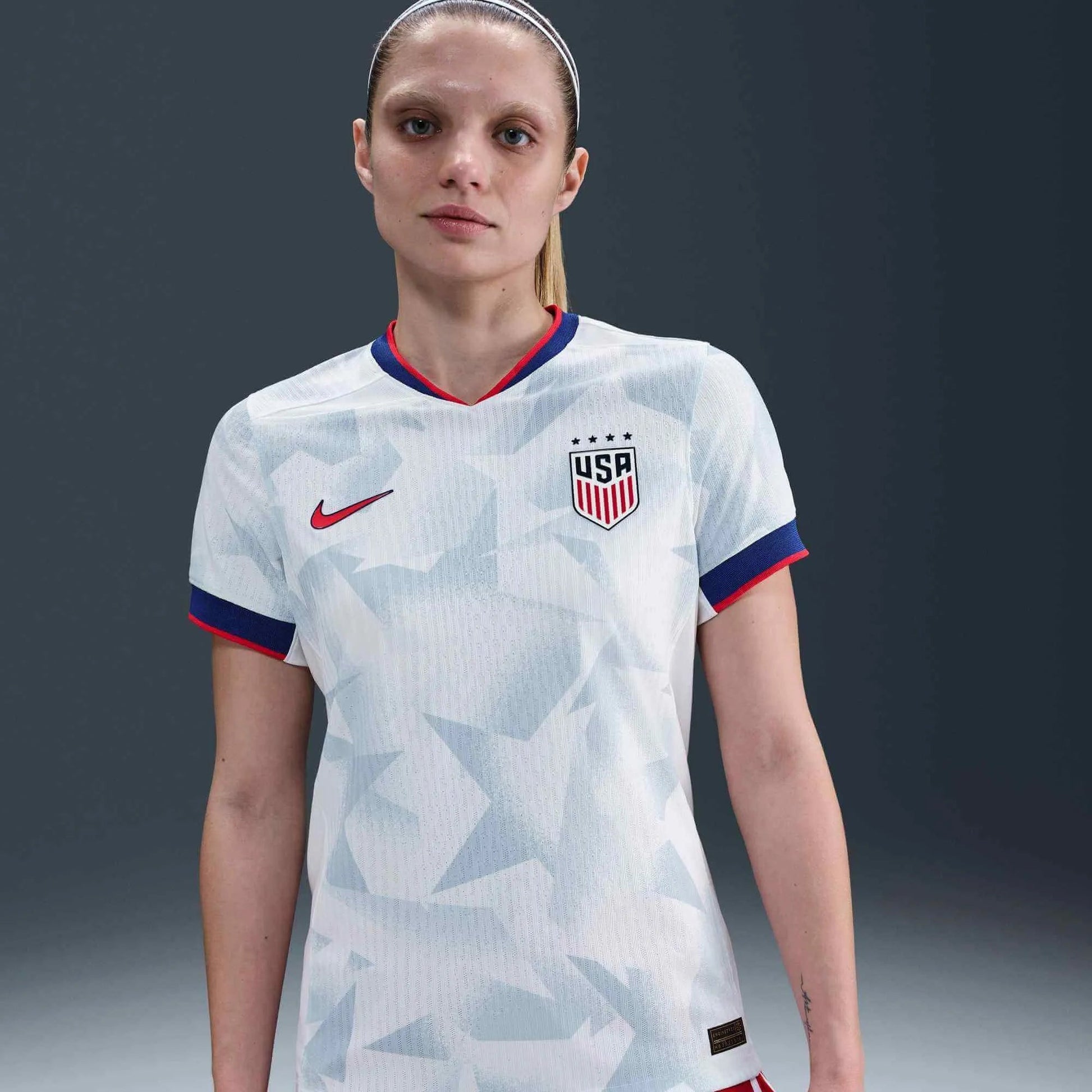 2025 USA Women's 4-Star Authentic Home Soccer Jersey